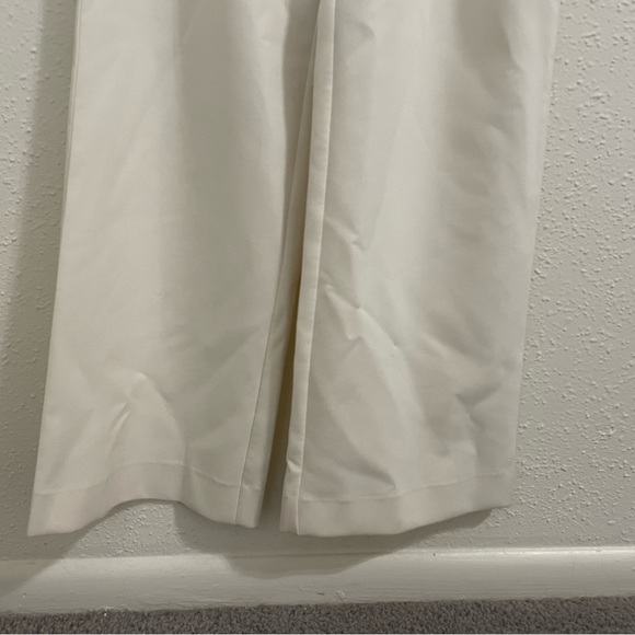 Likely Revolve Kelsey White One Shoulder Belted Wide Leg Jumpsuit - Size 0 - Picture 13 of 16